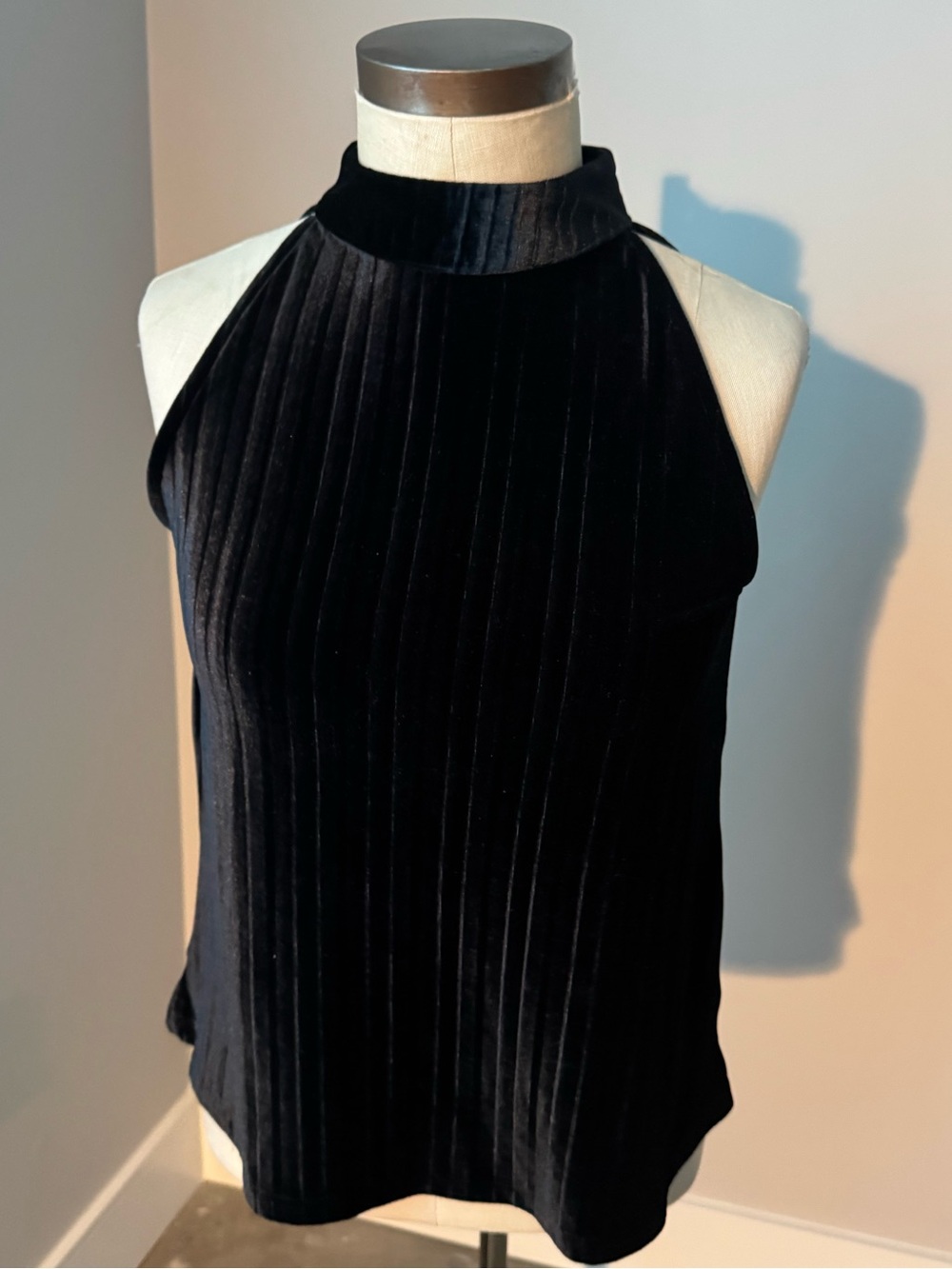 Meadow Rue Velvet Black Top